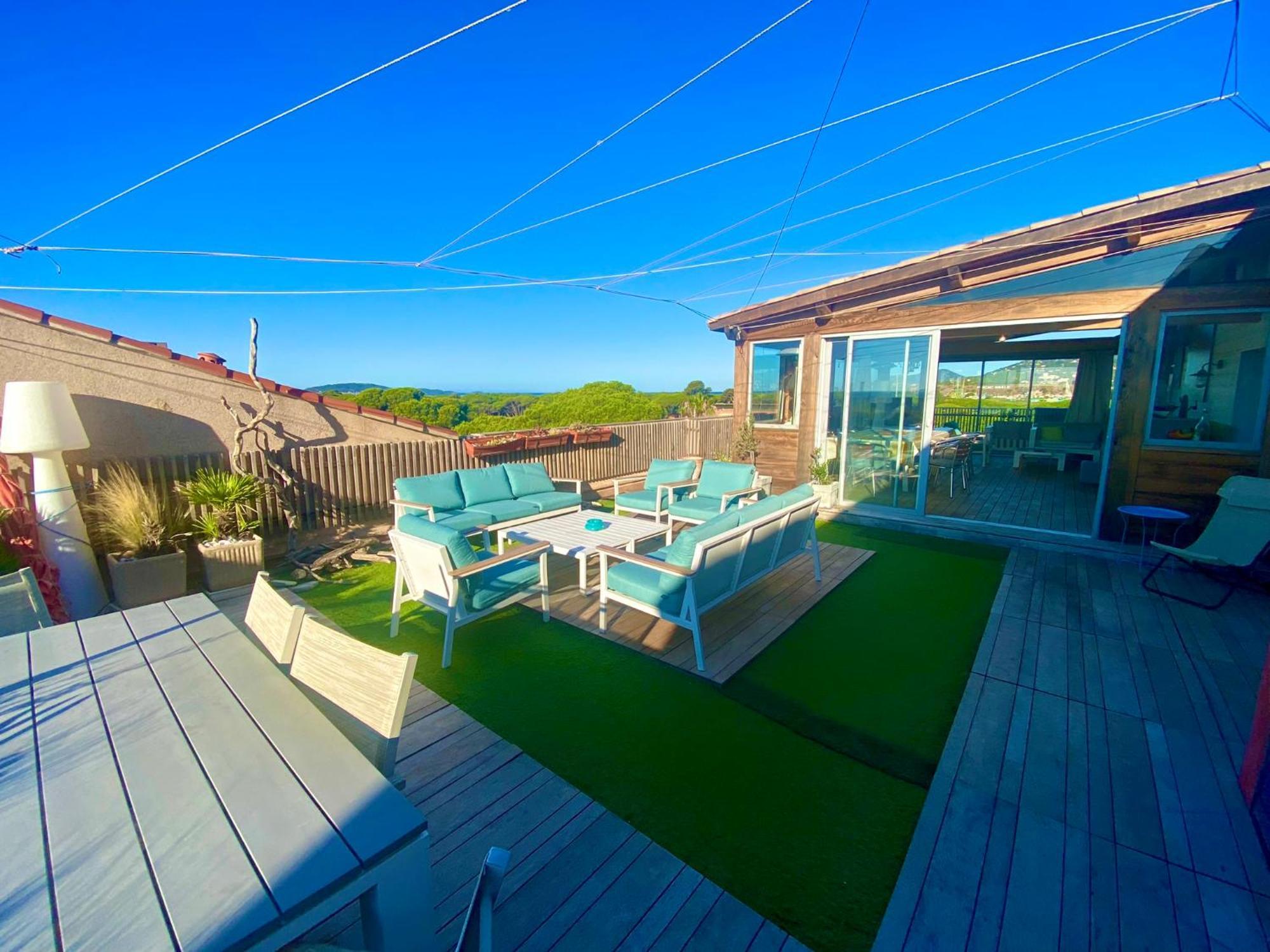 Port Hyeres Duplex Plein Sud 200 M2 Et 100 M2 De Terrasse Apartment Exterior photo